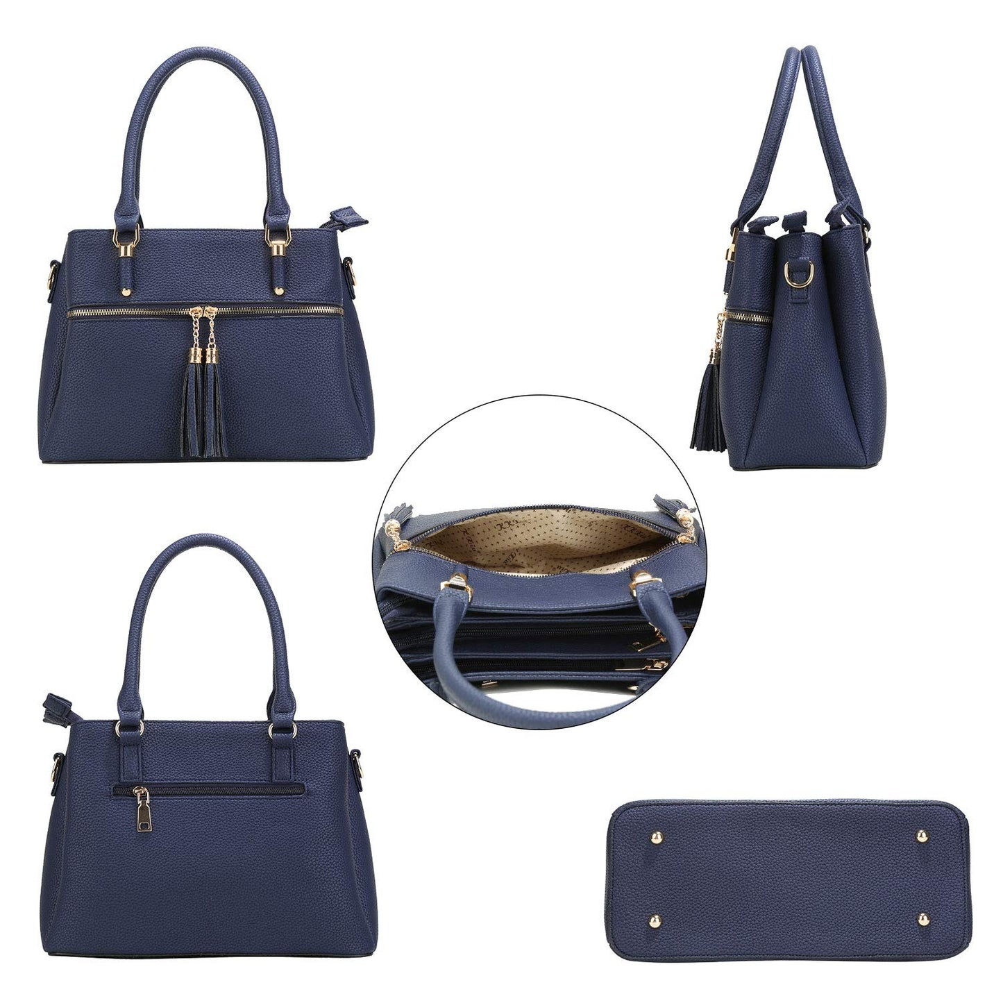 Luxe Leather Satchel & Crossbody Bags