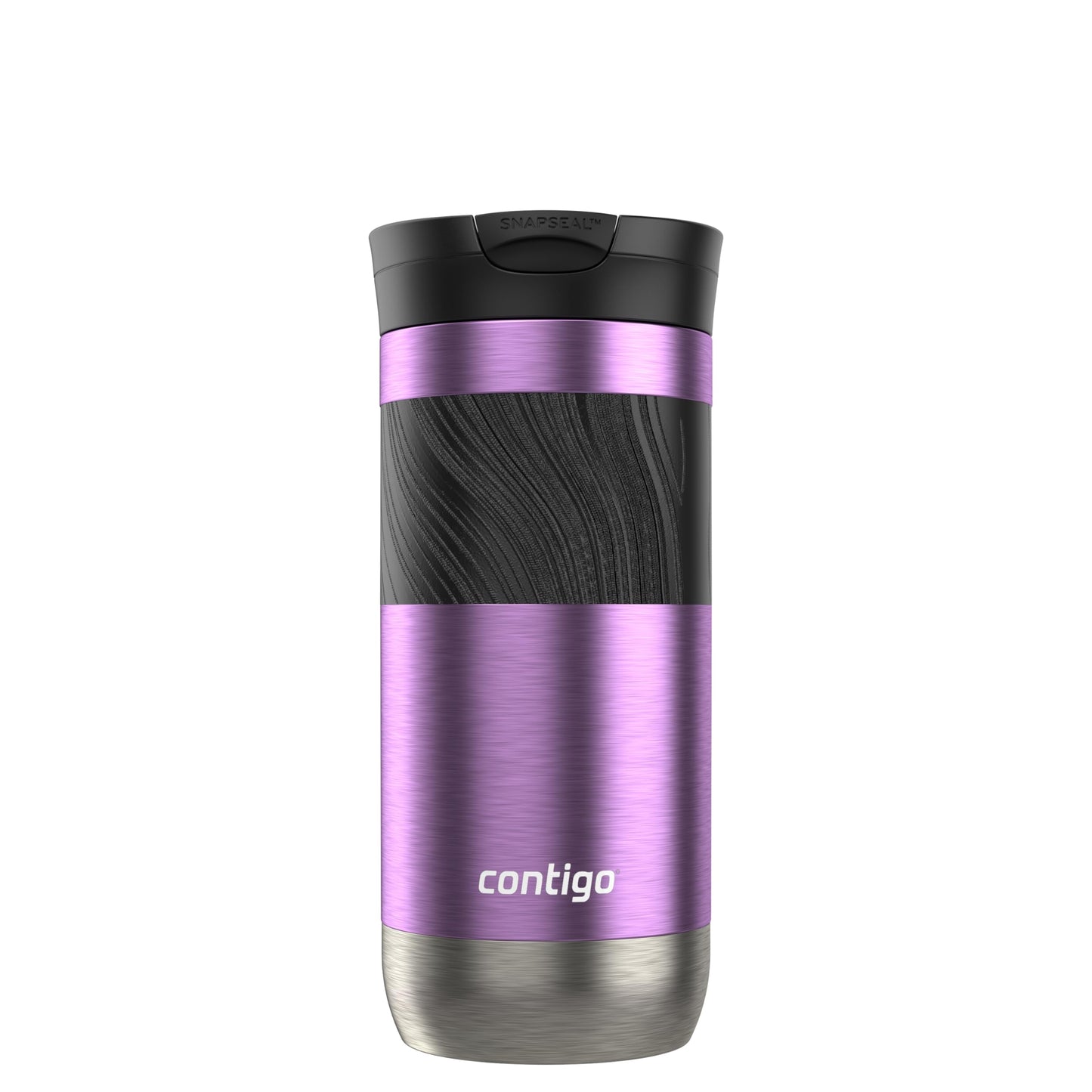 SNAPSEAL Grip Stainless Travel Mug 20oz - Blue/Berry