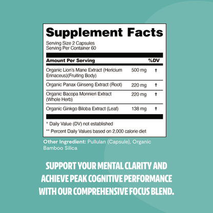 MushroomMind: Ultimate Nootropic Focus Formula