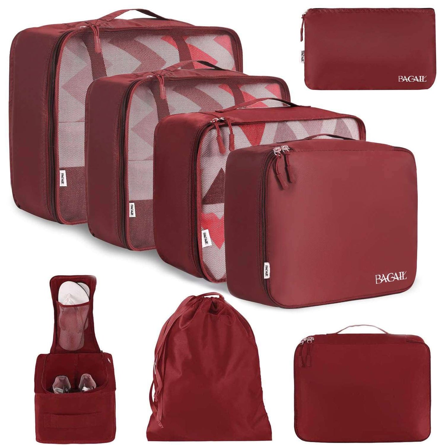 TravelMate 8-Piece Packing Cubes