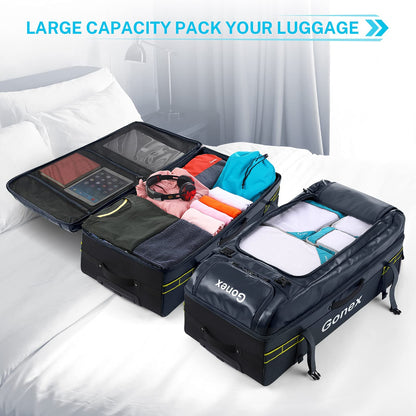 Gonex 70L Wheeled Duffle - Olive Green Travel Bag