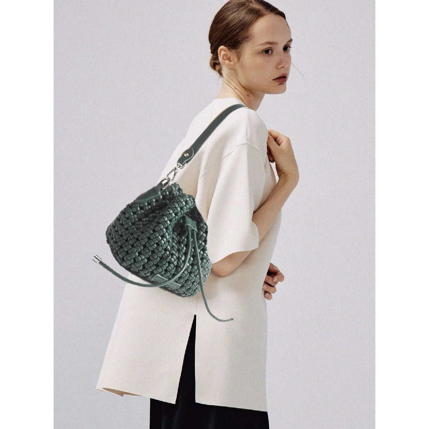 Hollow Bucket Tote Bag