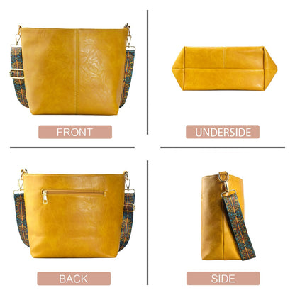 ChicHobo Vegan Leather Crossbody Bag with Strap