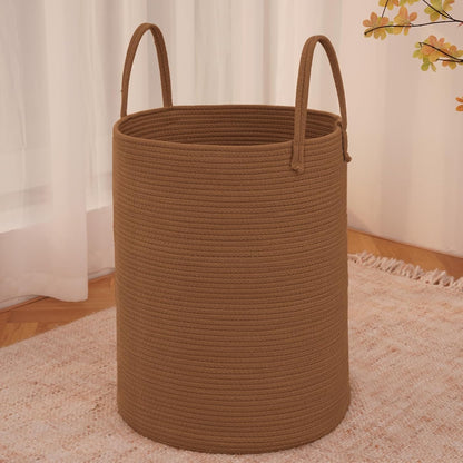 Purple Woven 80L Laundry Basket & Storage Bin - Handbags Specialist Headquarter