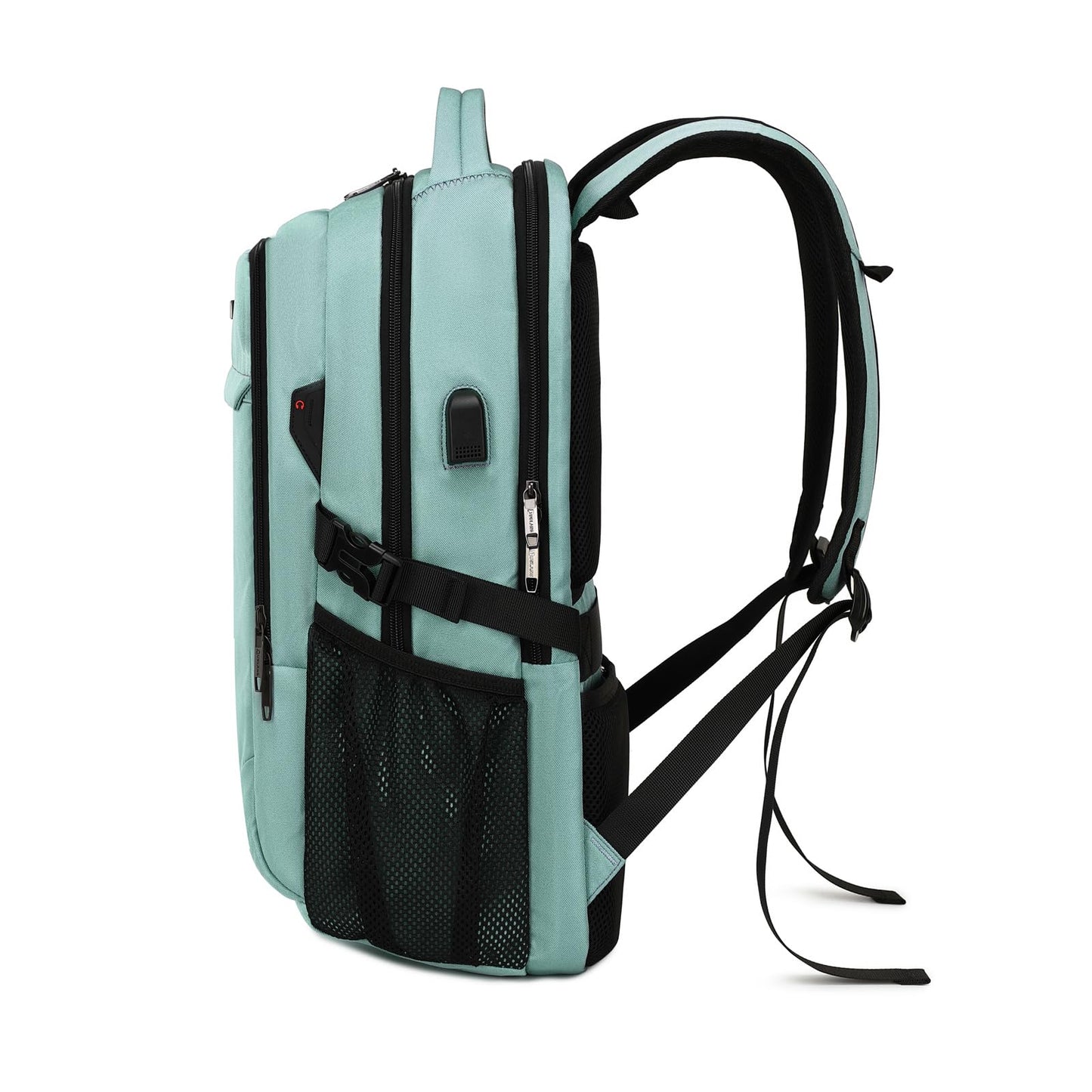 DUSLANG Travel Laptop Backpack with USB Port - Black