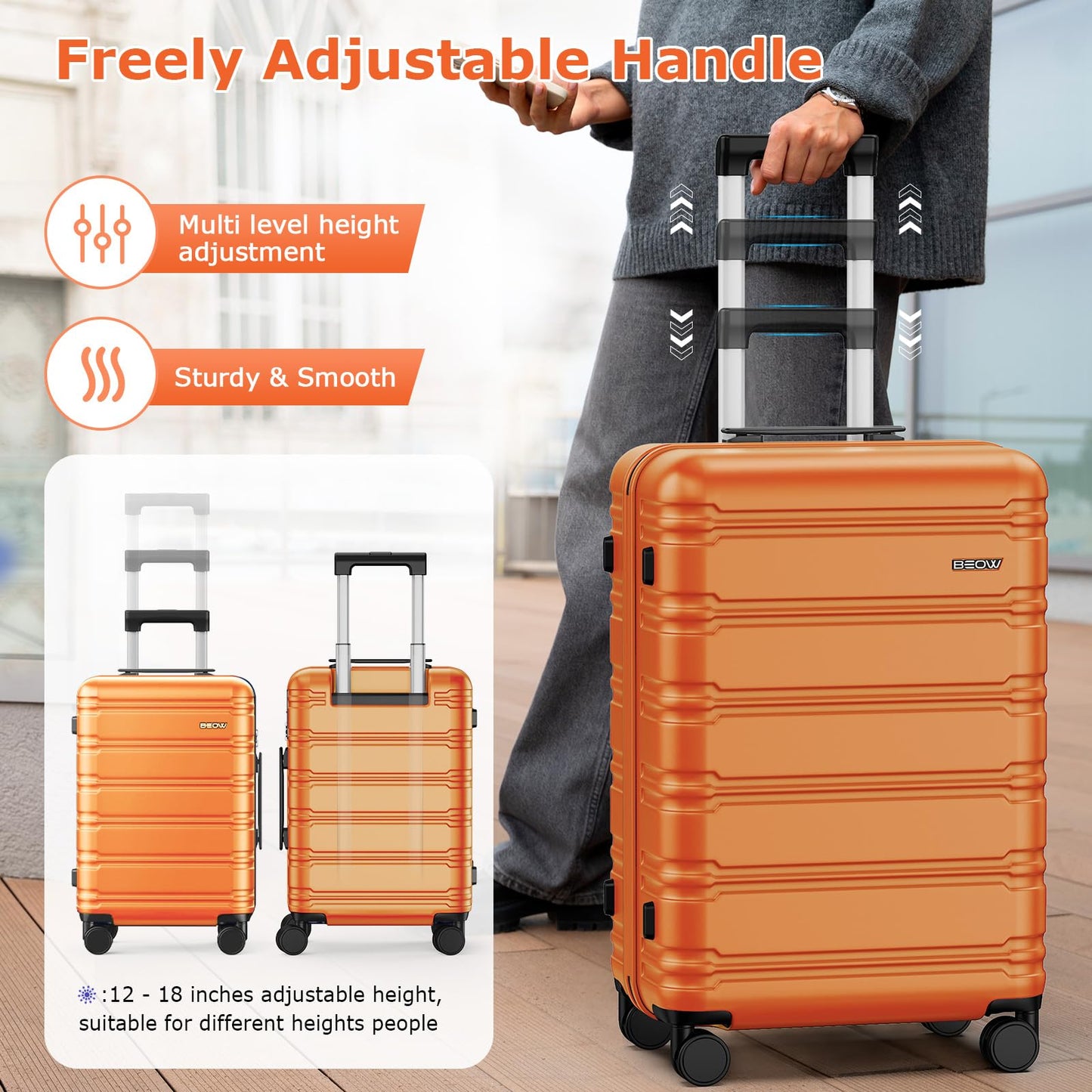BEOW Spinner Luggage Set