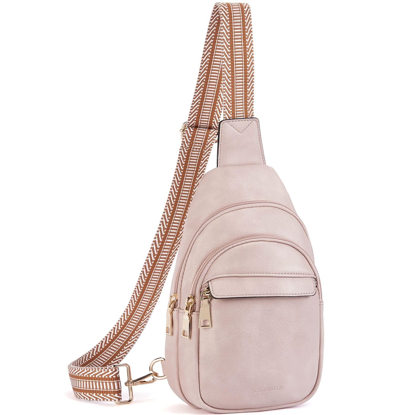 BOSTANTEN Chic Leather Crossbody Sling Bag