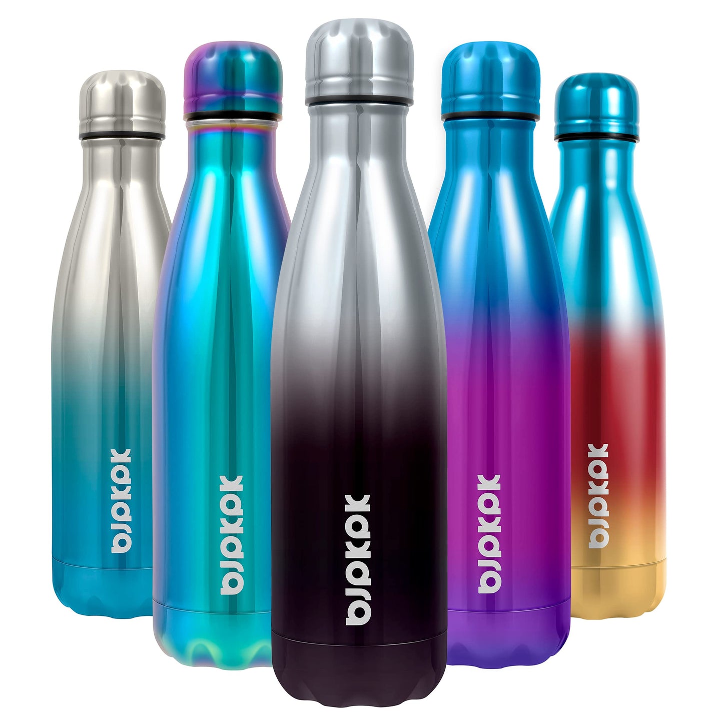 ChillPro 17oz Turquoise Insulated Sports Bottle