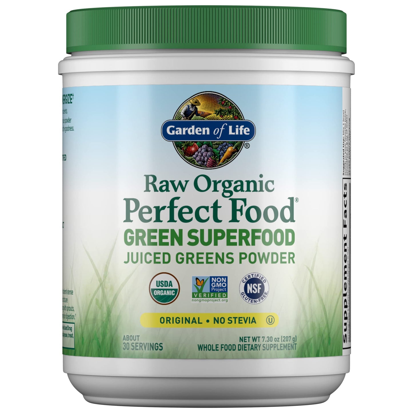 GreenVitality Superfood Powder - Juiced Greens Blend