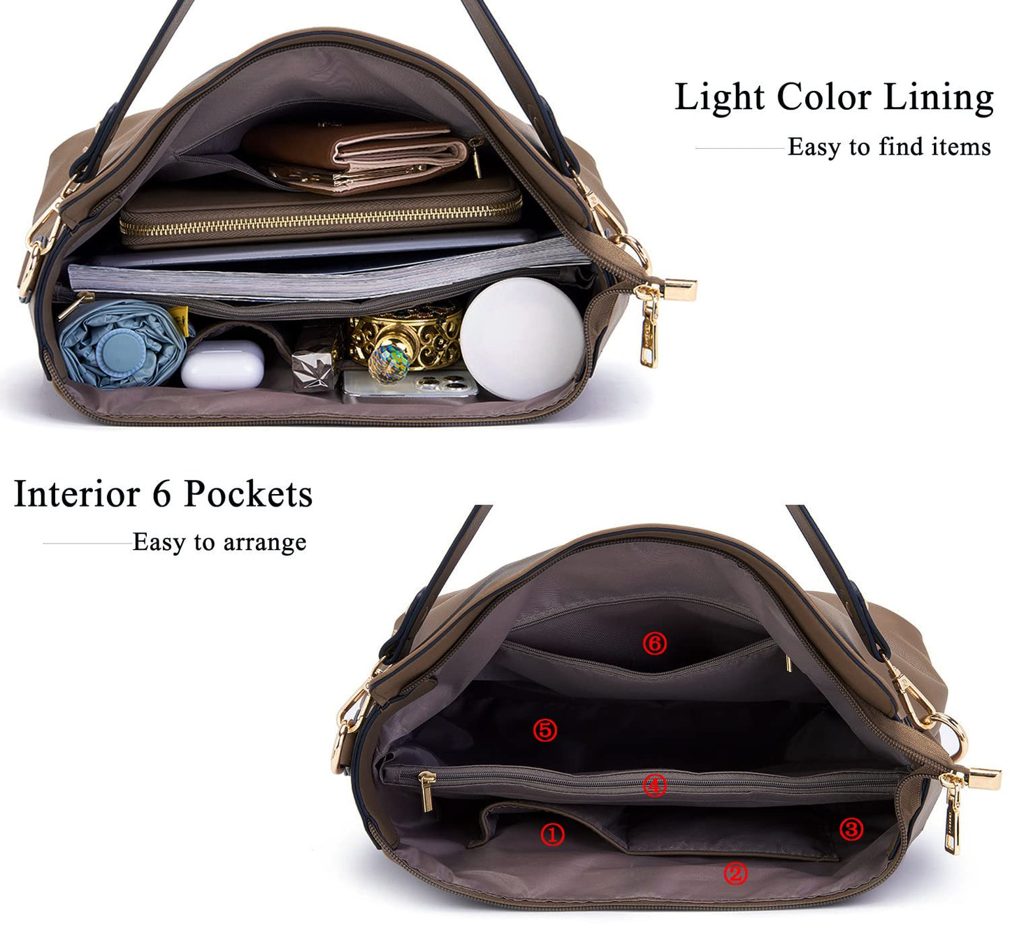 ChicCrossbody: Women's Tote & Wallet Set