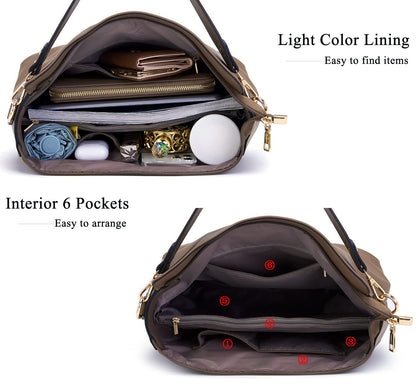 ChicCrossbody: Women's Tote & Wallet Set