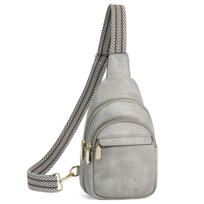 BOSTANTEN Chic Leather Crossbody Sling Bag