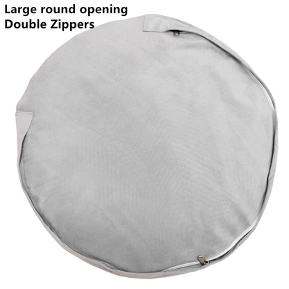 VersaPouf: Unstuffed Ottoman & Foot Rest Cover