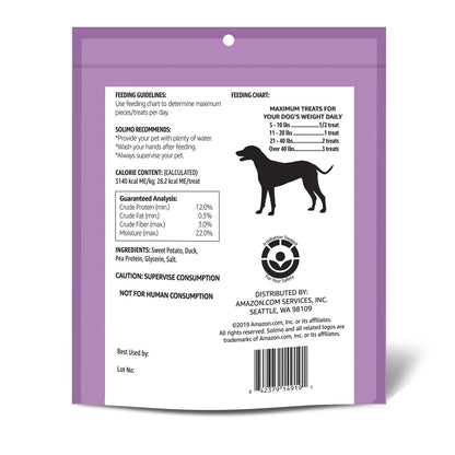 Solimo Sweet Jerky Dog Treats - 2 lbs