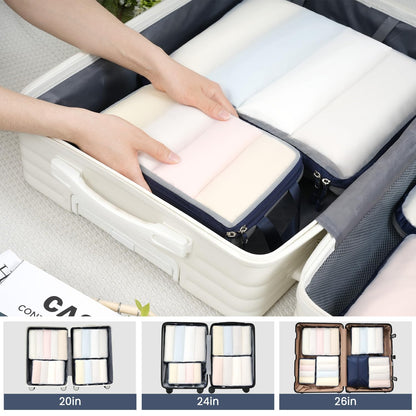 BAGAIL Travel Compression Cubes Set for Packing Ease