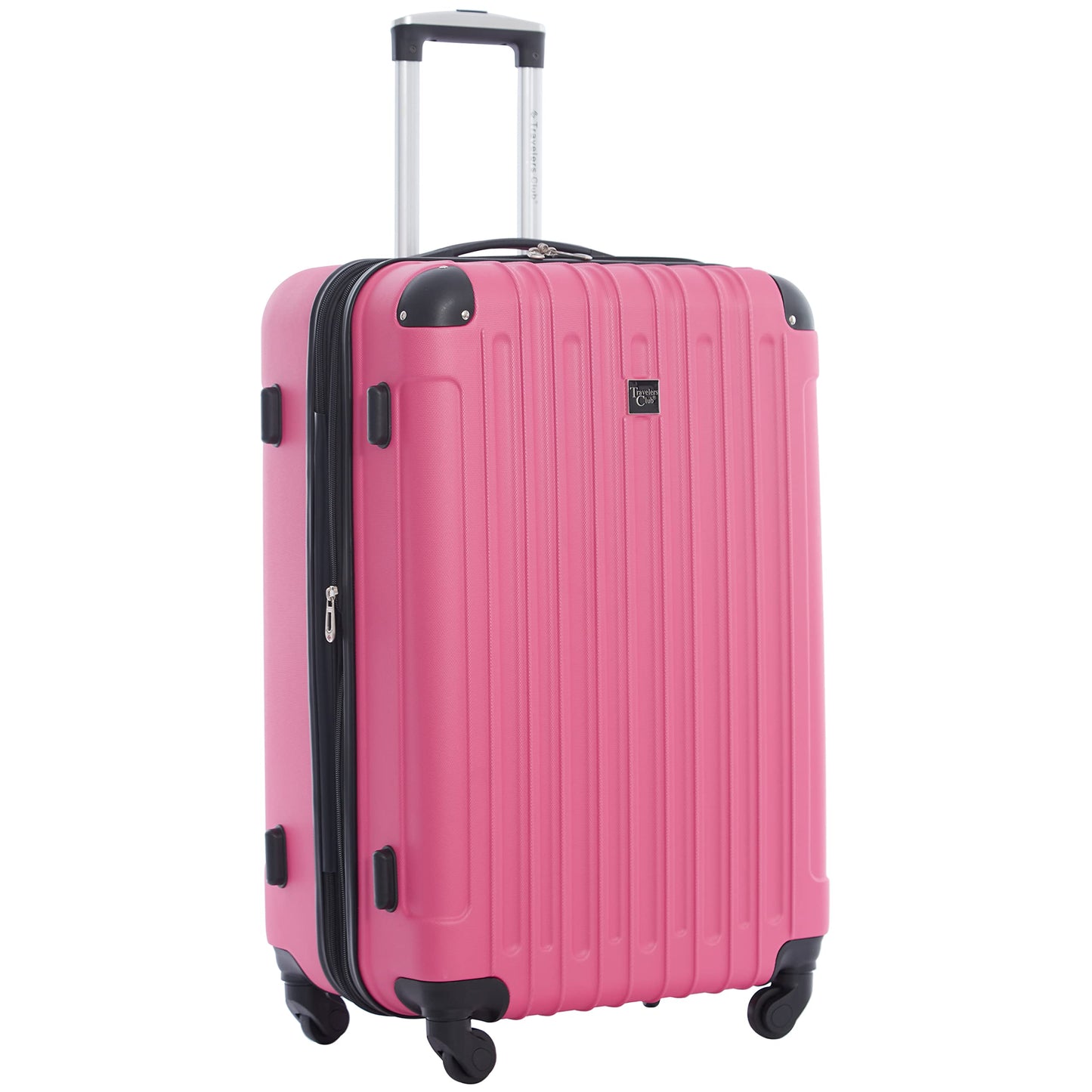 Rose Gold Hardside Luggage Set - 4-Piece Travel Kit