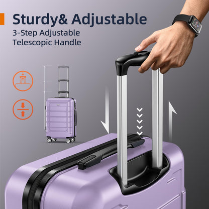 Expandable ShowKoo Suitcase - Durable & TSA Lock