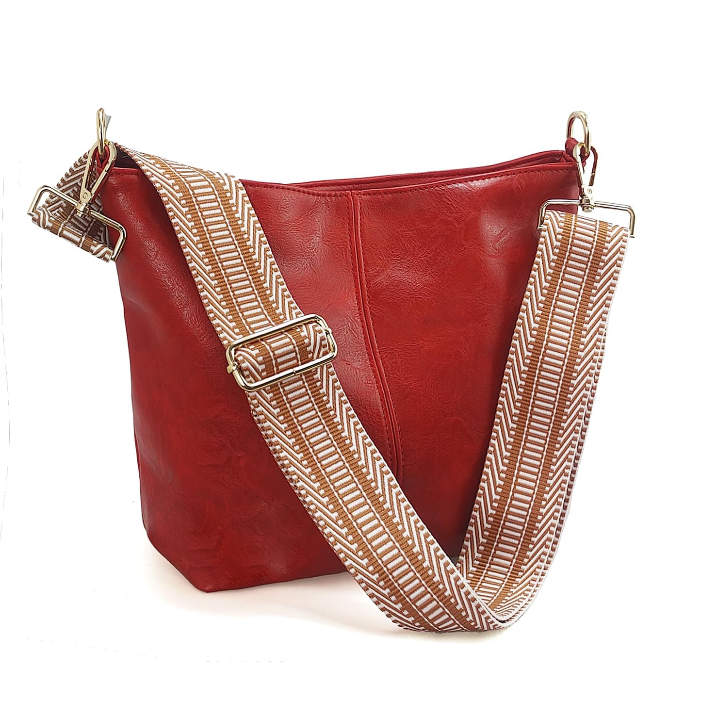 ChicHobo Vegan Leather Crossbody Bag with Strap