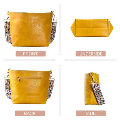 ChicHobo Vegan Leather Crossbody Bag with Strap