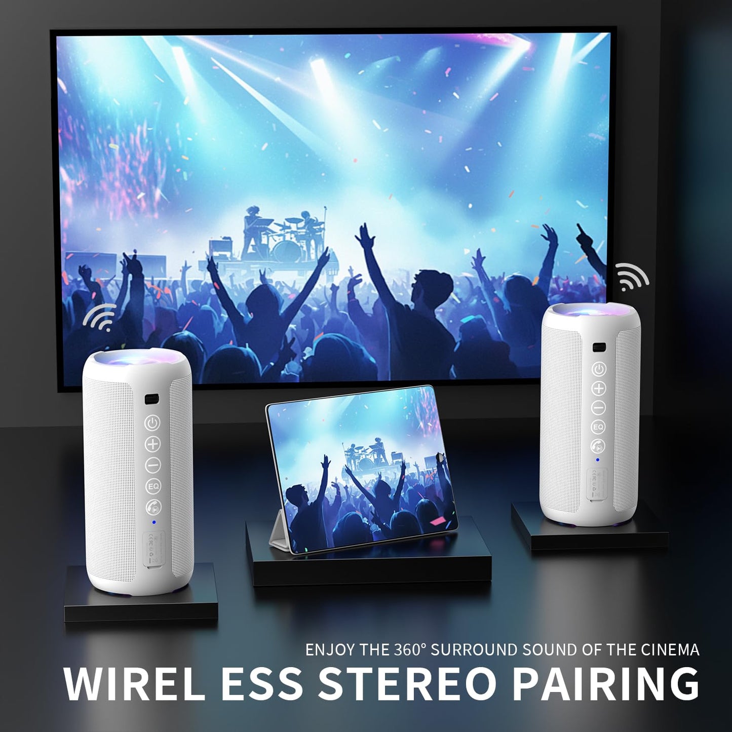 Ortizan AquaBass: IPX7 Bluetooth Speaker & Gift Pick