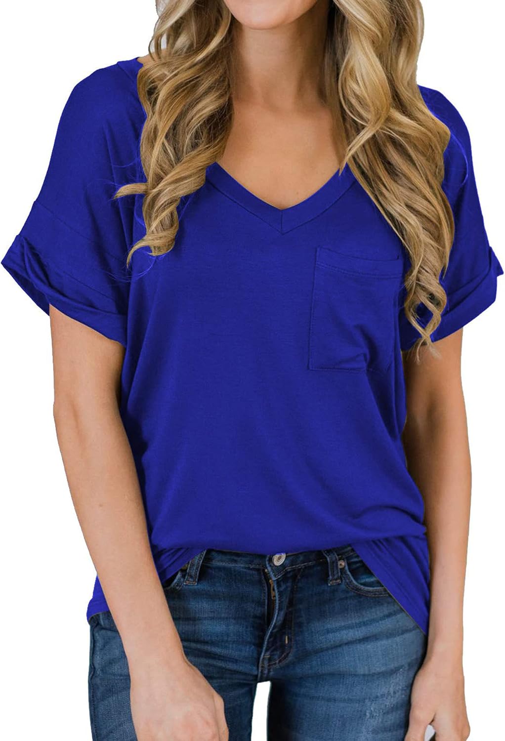 Best Casual V-neck tee for women 2025