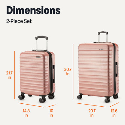 Rose Gold Hardside Carry-On