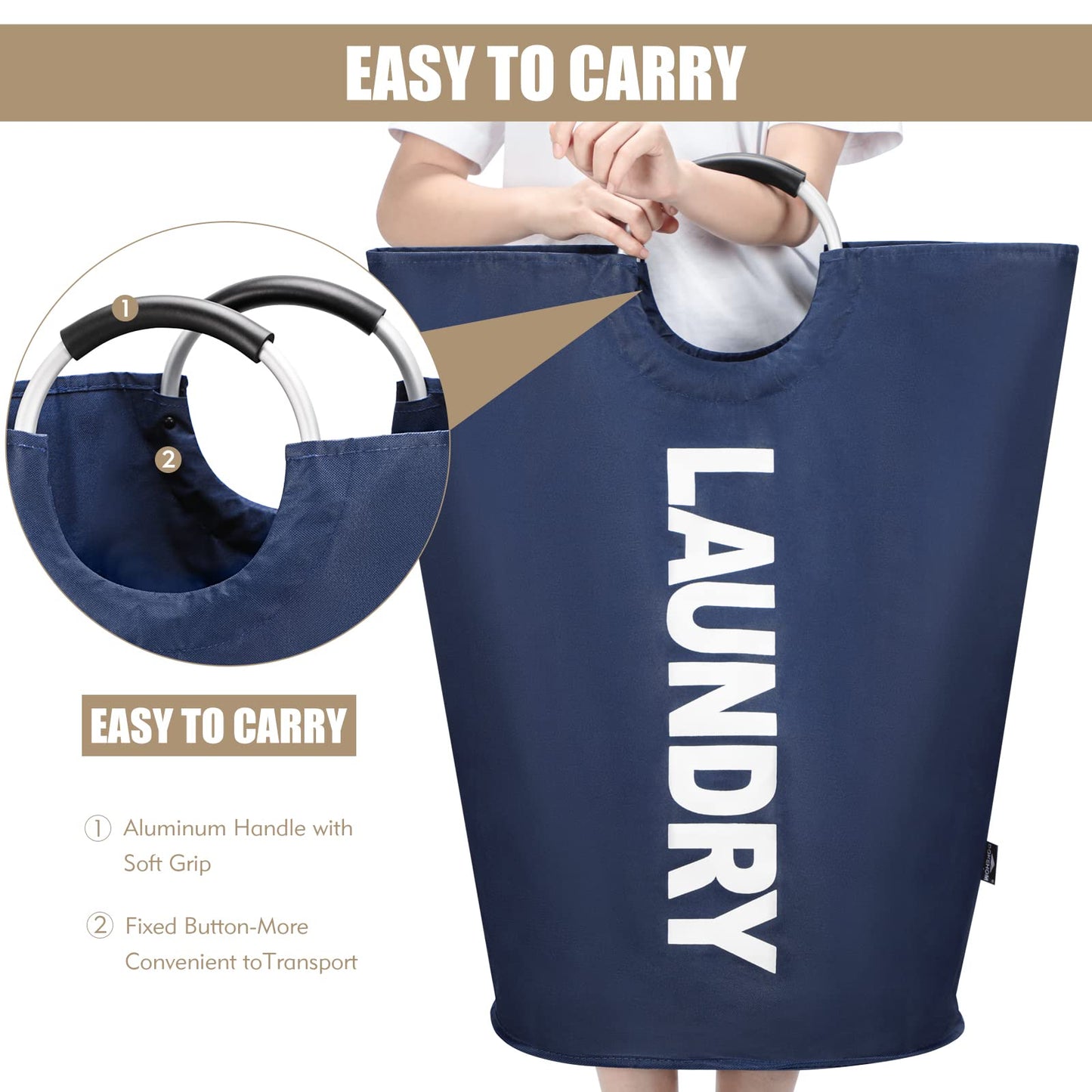 FoldAway Laundry Hamper
