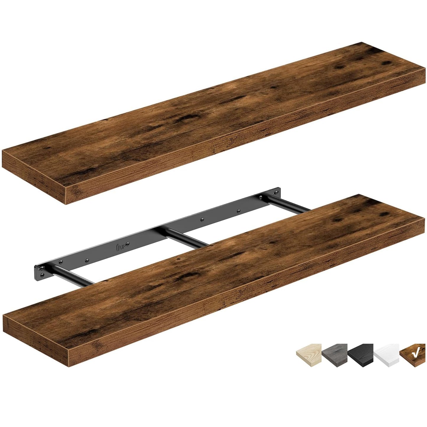 Rustic Farmhouse Shelves (008-40BN)