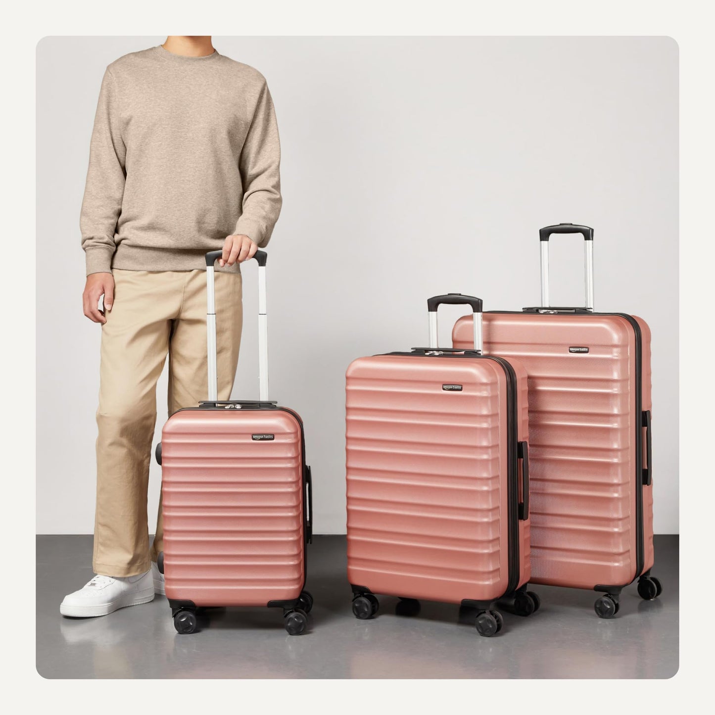Rose Gold Hardside Carry-On