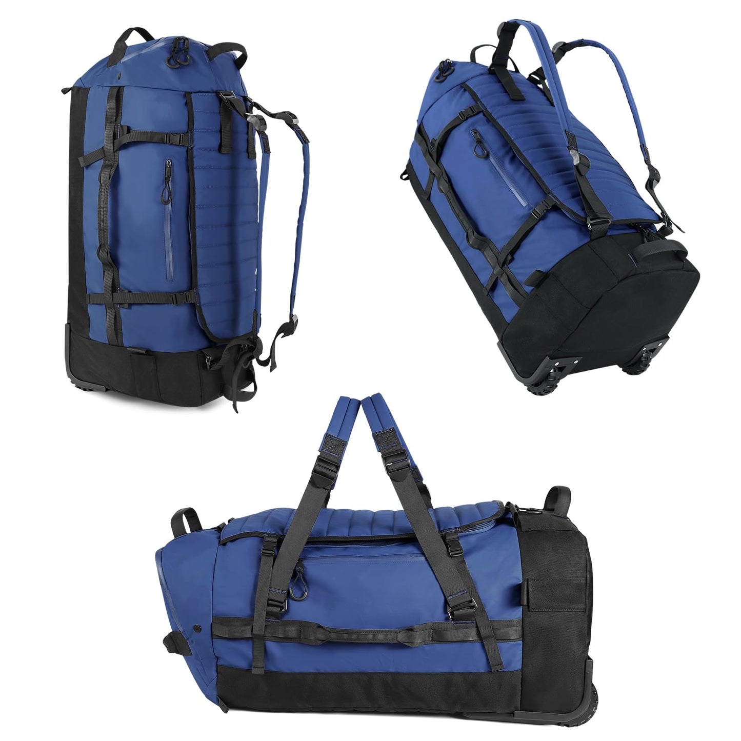 AquaRoll 29 Quilted Wheeled Duffle Backpack