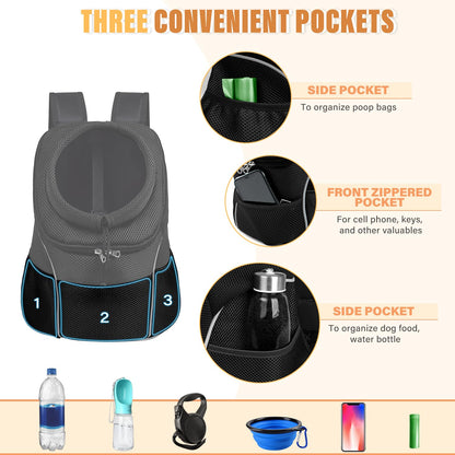 PawVentura: Adjustable Pet Carrier Backpack