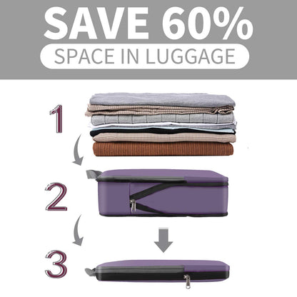 BAGAIL Expandable Travel Compression Cubes Set