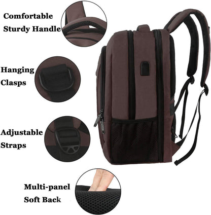 MATEIN SleekGuard Laptop Backpack with USB Port