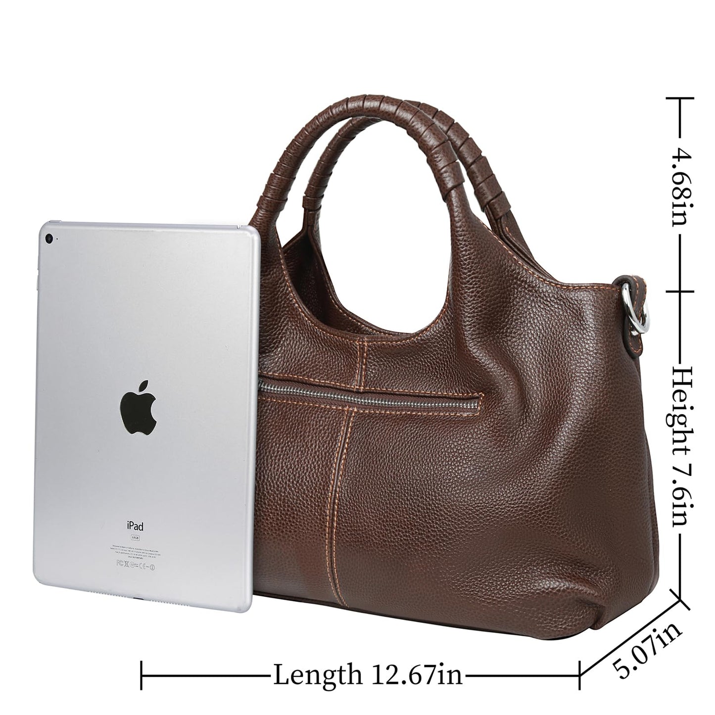 Iswee Luxe Leather Women's Medium Shoulder Tote