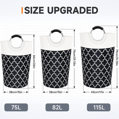 Collapsible Hamper Bag - Grey