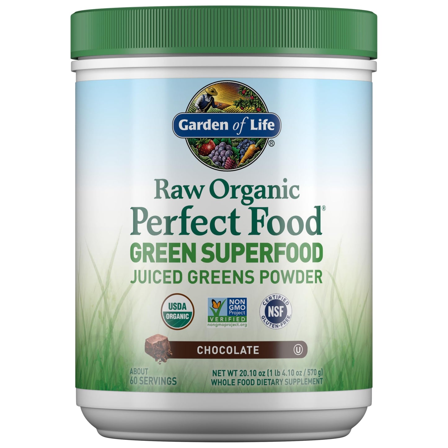 GreenVitality Superfood Powder - Juiced Greens Blend