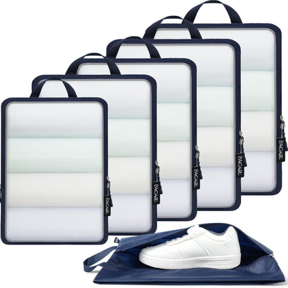 BAGAIL Travel Compression Cubes Set for Packing Ease