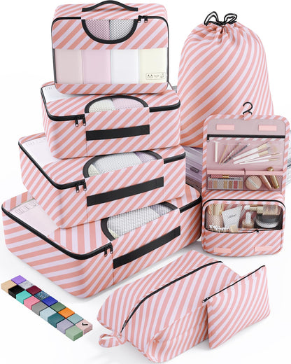 Veken Travel Cubes - 8 Piece Set