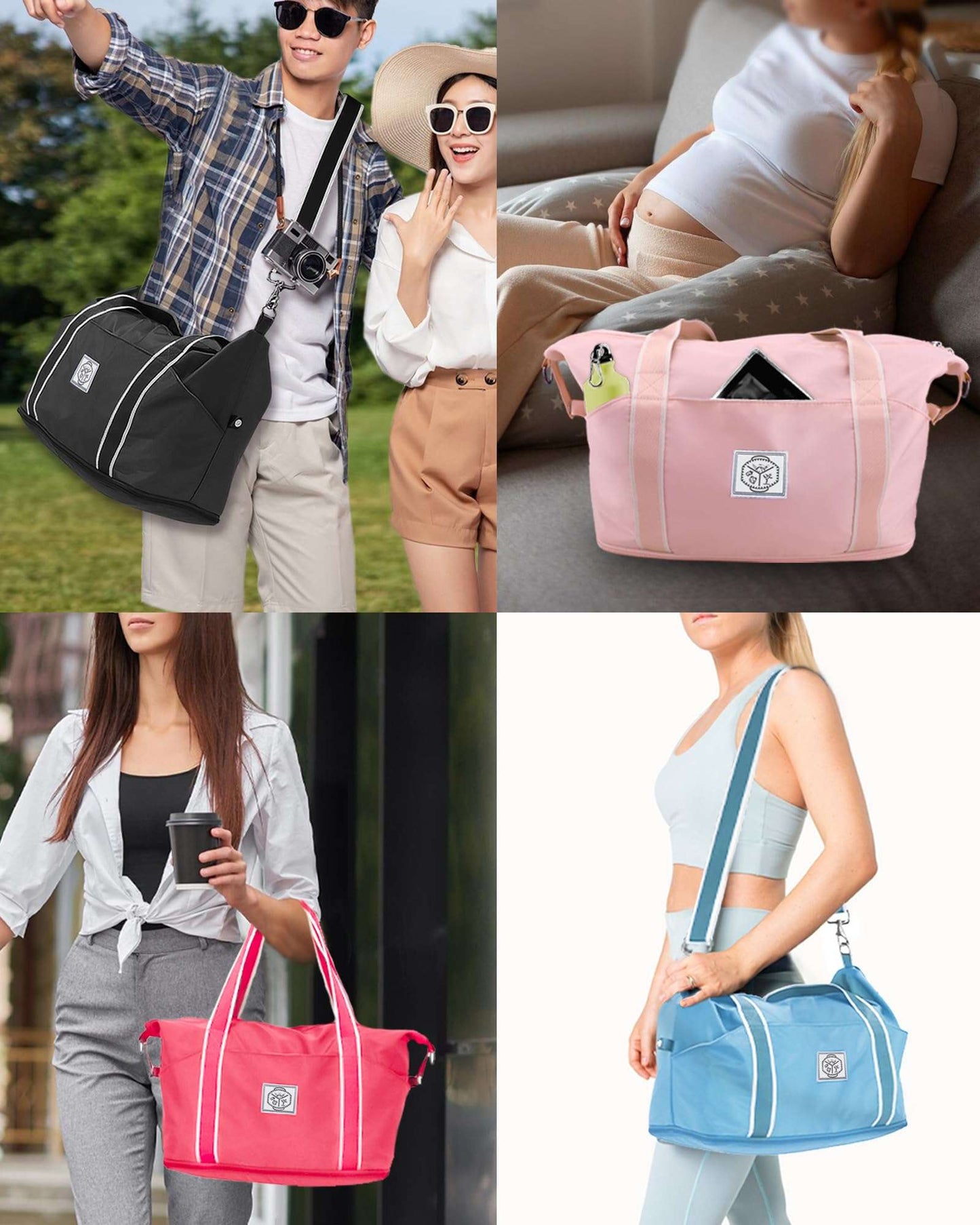 WALNEW Foldable Waterproof Travel Duffel Bag