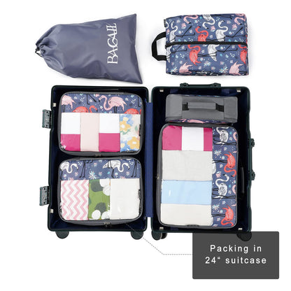 BAGAIL Travel Cubes: 8/9 Set Packing Organizers