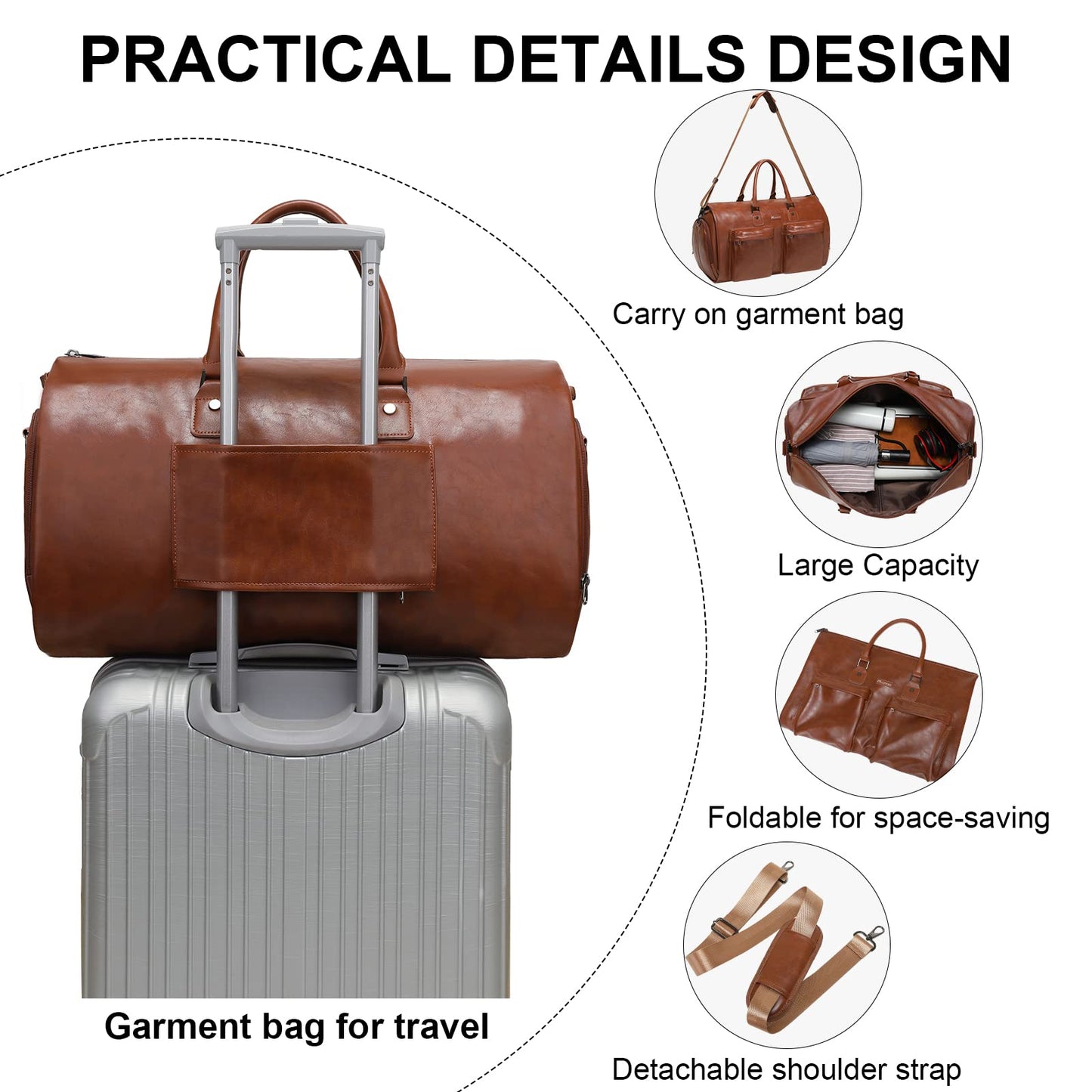 Modoker Travel Garment Bag - Versatile & Stylish