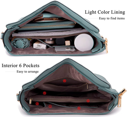 ChicCrossbody: Women's Tote & Wallet Set