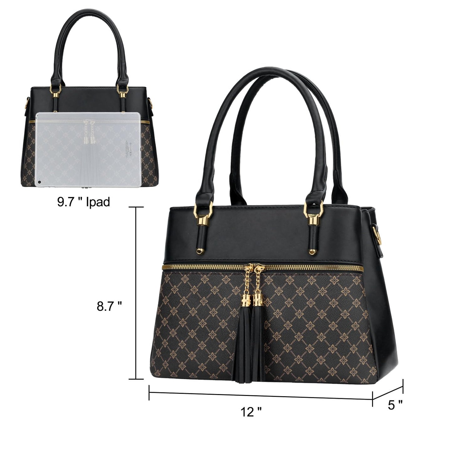 Luxe Leather Satchel & Crossbody Bags