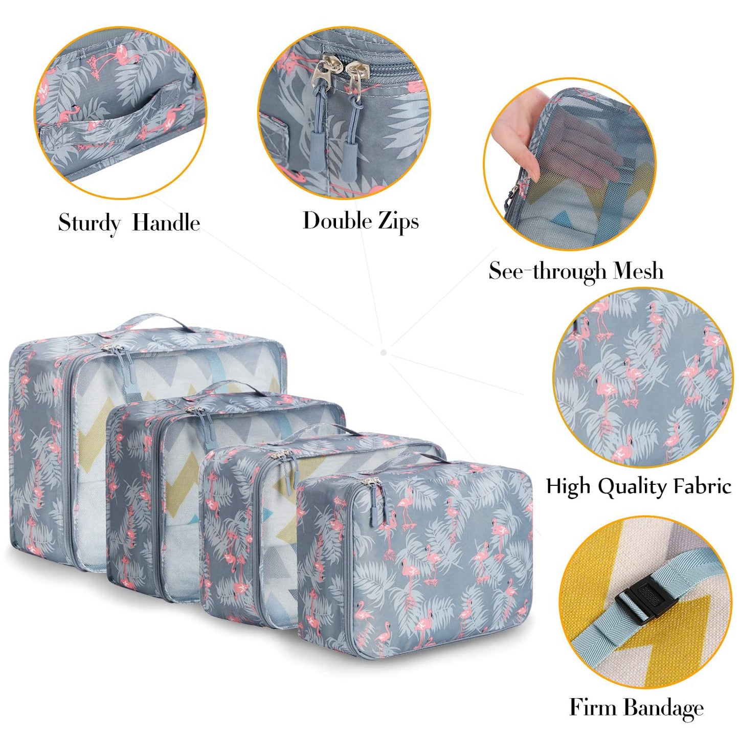 TravelMate 8-Piece Packing Cubes