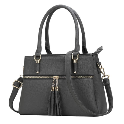 Luxe Leather Satchel & Crossbody Bags