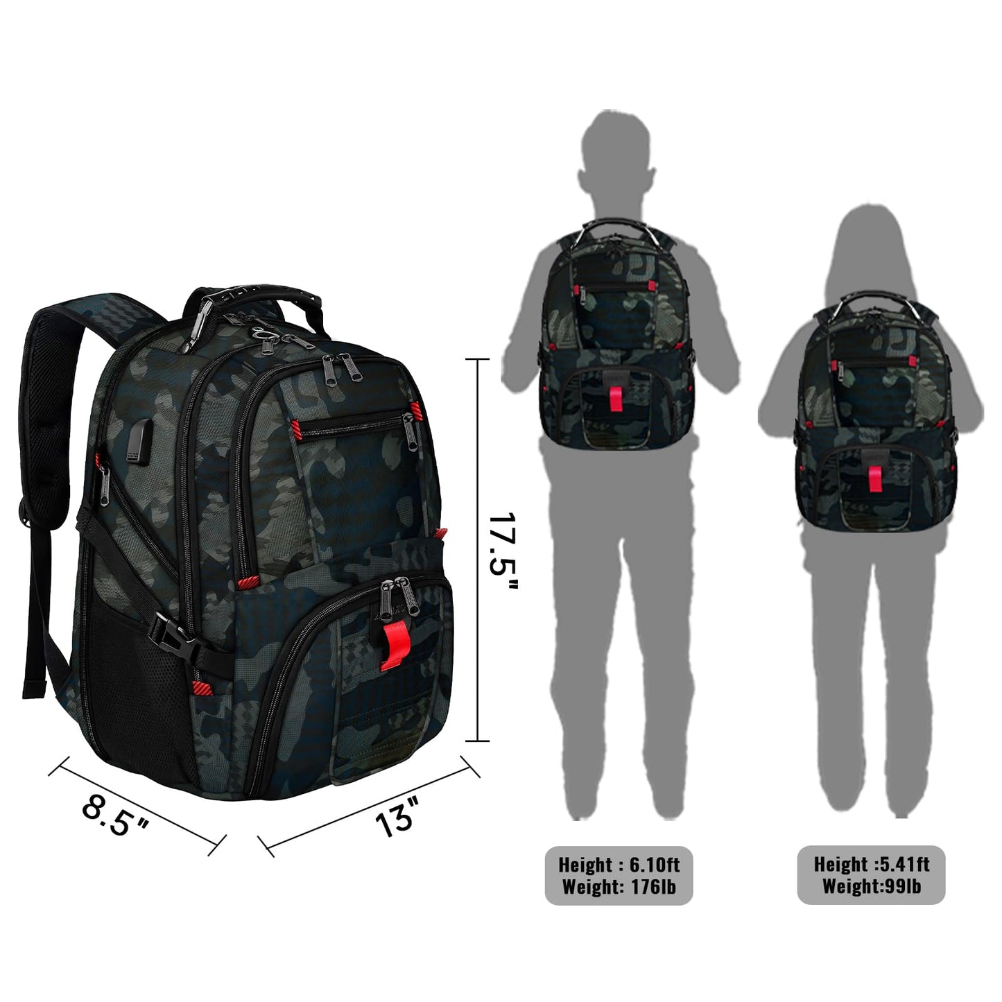 AirTech 50L Travel Backpack