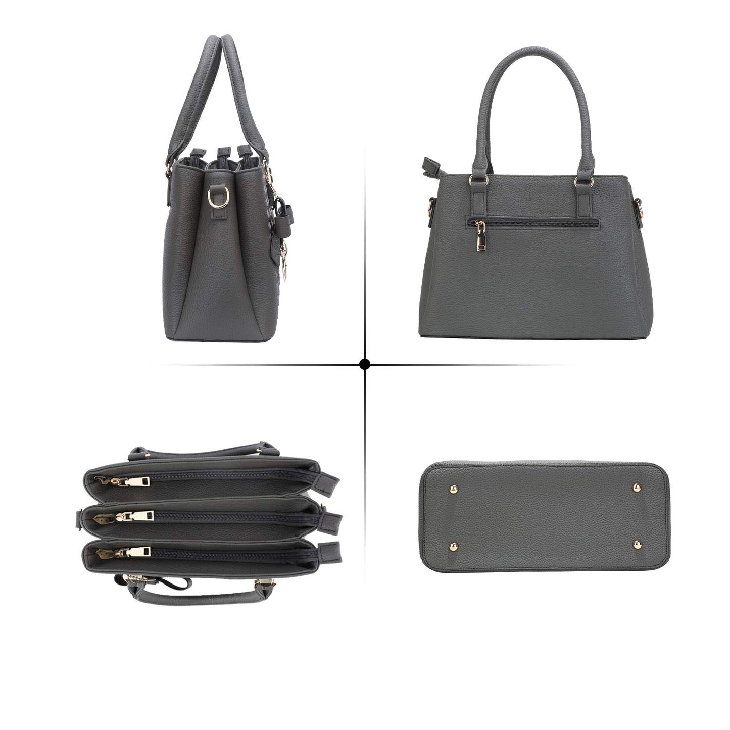 Luxe Leather Satchel & Crossbody Bags
