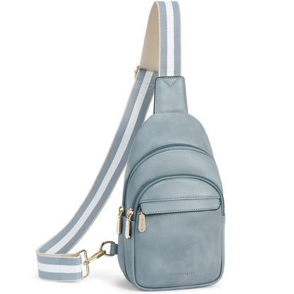 BOSTANTEN Chic Leather Crossbody Sling Bag