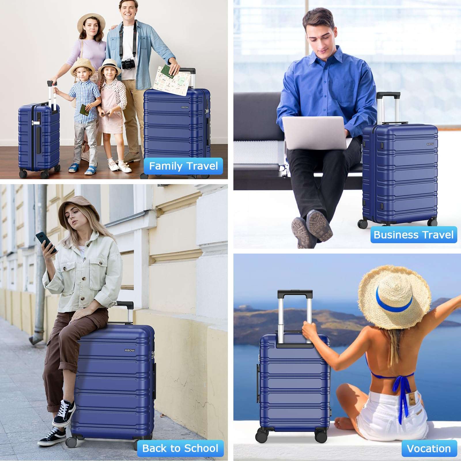 BEOW Spinner Luggage Set