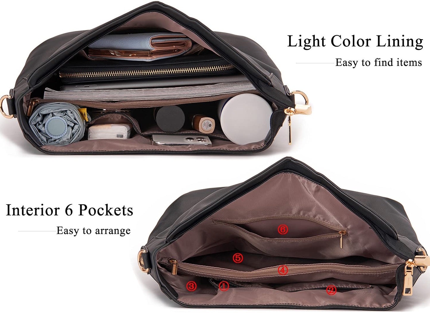 ChicCrossbody: Women's Tote & Wallet Set